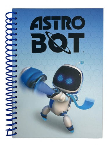 Zápisník Astro Bot – Crew (+ nálepky)