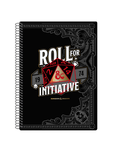 Zápisník Dungeons & Dragons - Roll for Initiative