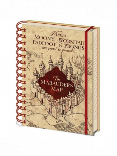 Zápisník Harry Potter - Marauder's Map