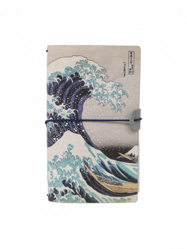 Zápisník Hokusai Katsushika - The Great Wave of Kanagawa