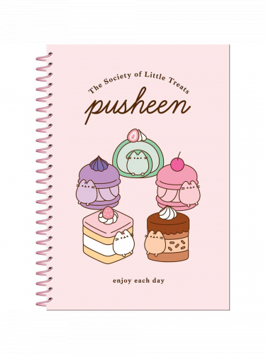 Zošit Pusheen – The Society of Little Treats (+ nálepky)
