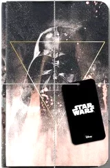 Zápisník Star Wars - Vader a Leia (2 ks)