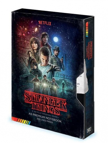 Zápisník Stranger Things - Season 1 VHS
