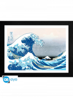 Zarámovaný plagát Hokusai Katsushika - The Great Wave