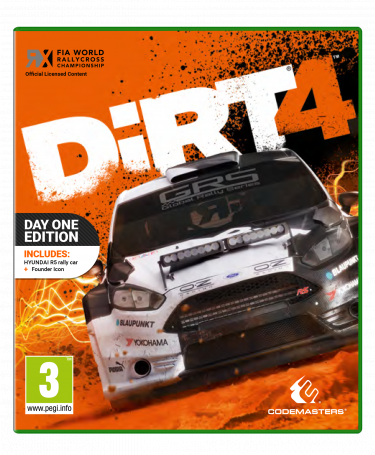DIRT 4 (Day One Edition) (XBOX)