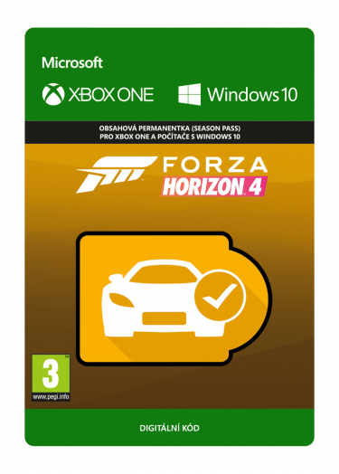 Forza Horizon 4 Car Pass - DLC Xbox One, Win - sta?en? - ESD (XONE)